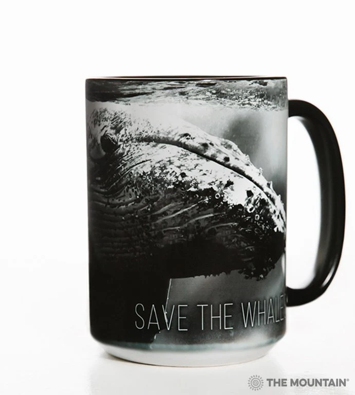 Save the whales mok, 440 ml