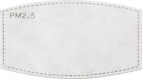 Mondmasker filter inlays, 10 stuks
