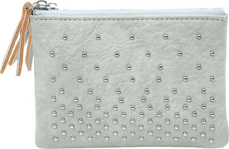 Soft wallet portemonnee, beige