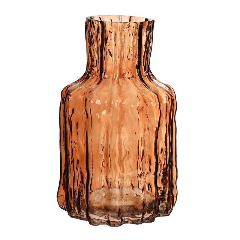 Vase Morgan Ø14 h.24 cm brown