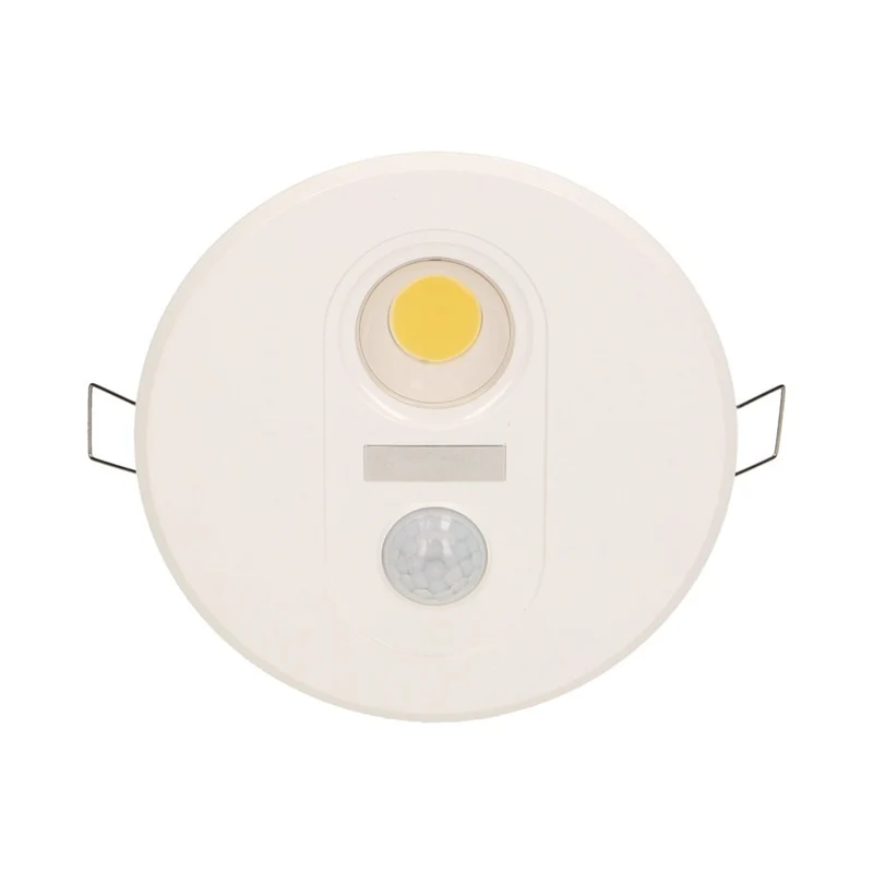 LED Armatuur met bewegingssensor - 7W - 230V - Warm wit