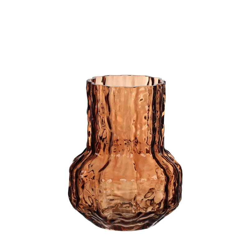 Vase Morgan Ø14 h.18 cm brown
