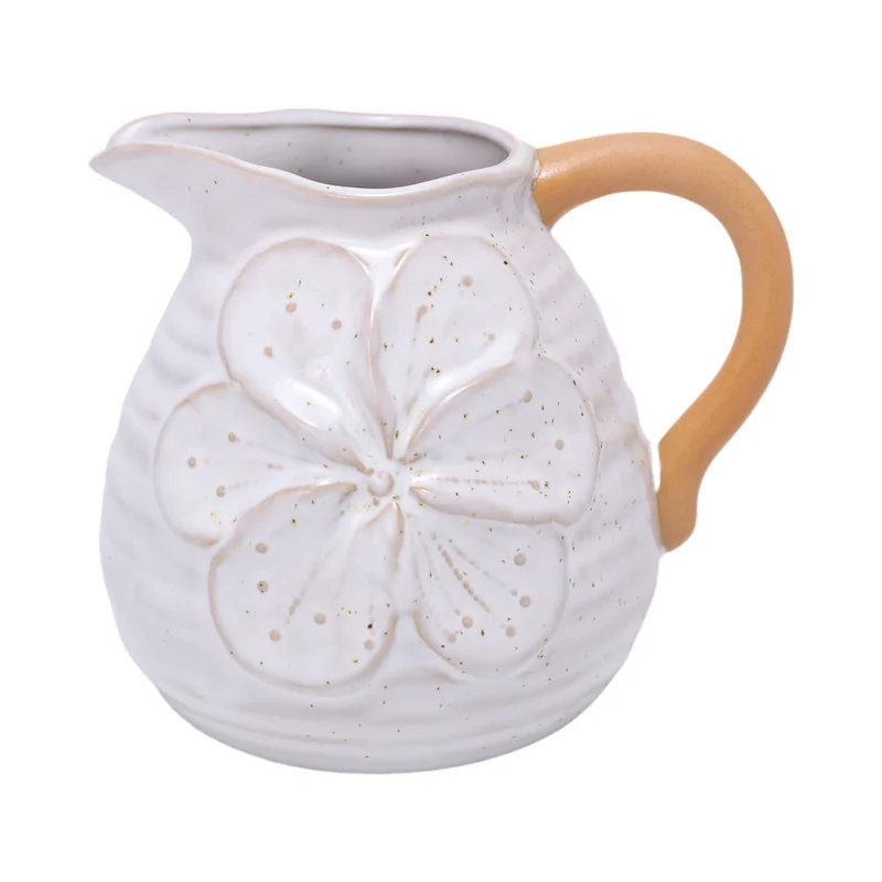 Vase Ceramic Kallimasia D11 H13cm Brown/White