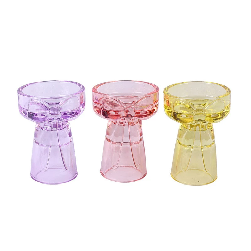 Glass Vase Aly 3 assorted D8 H10cm