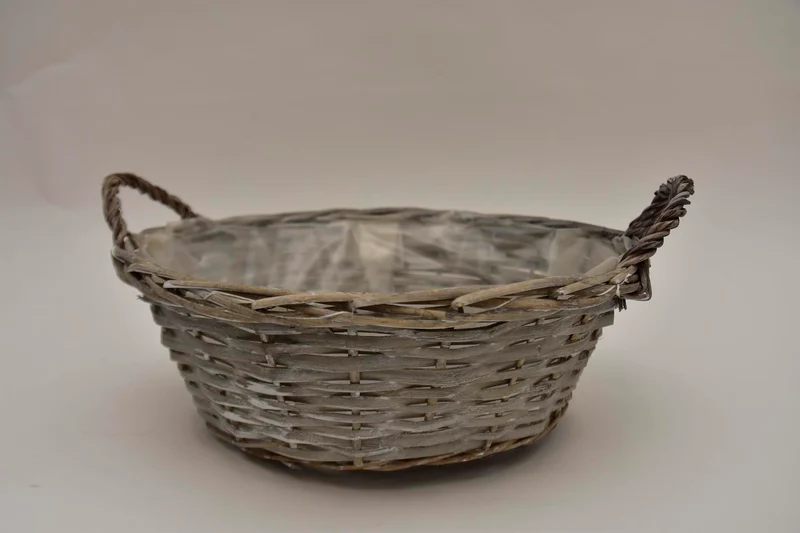 Schilmand riet 35x12cm Grijs