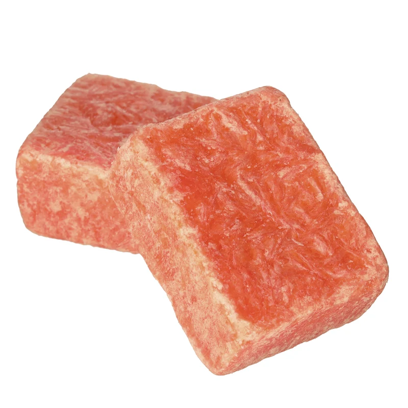 Amberblok Mango Peach 3,5x4,5cm Display á 24 stuks