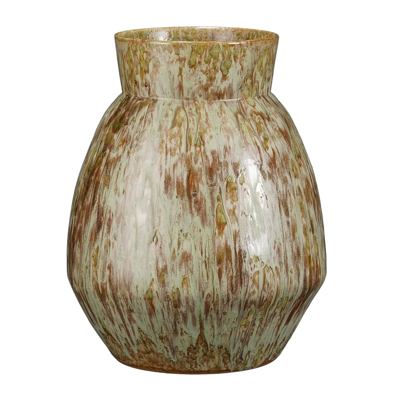 Harris vaas rond taupe - h50xd38cm