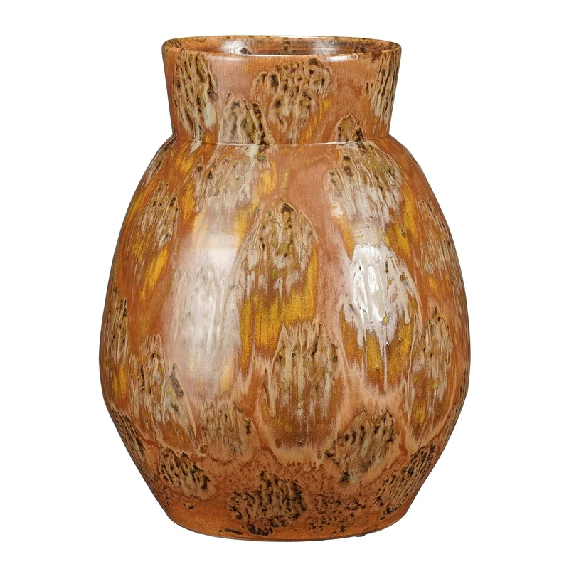 Harris vaas rond d.geel - h50xd38cm