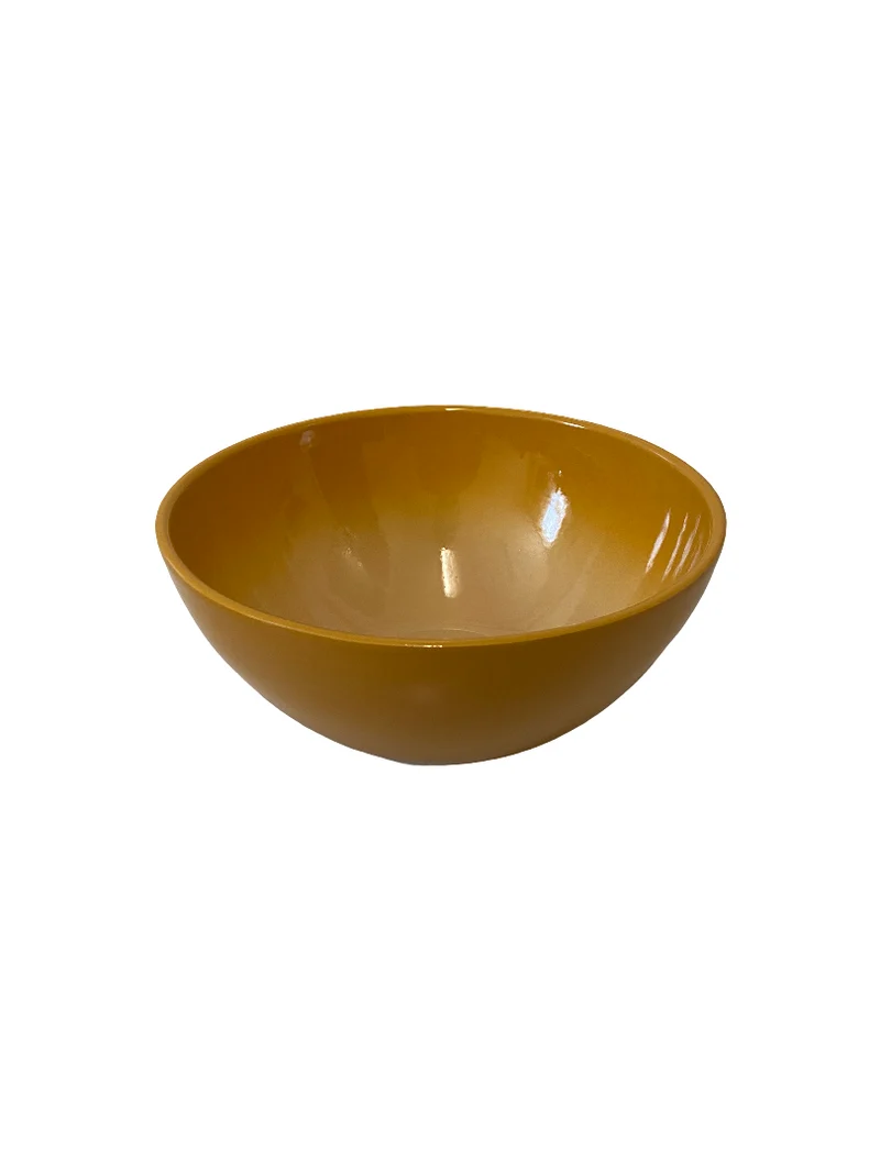 Rome Smooth Bowl Oker 23cm