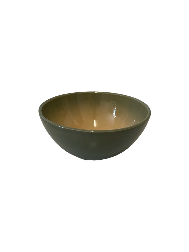 Rome Smooth Bowl Dusty Green 18cm
