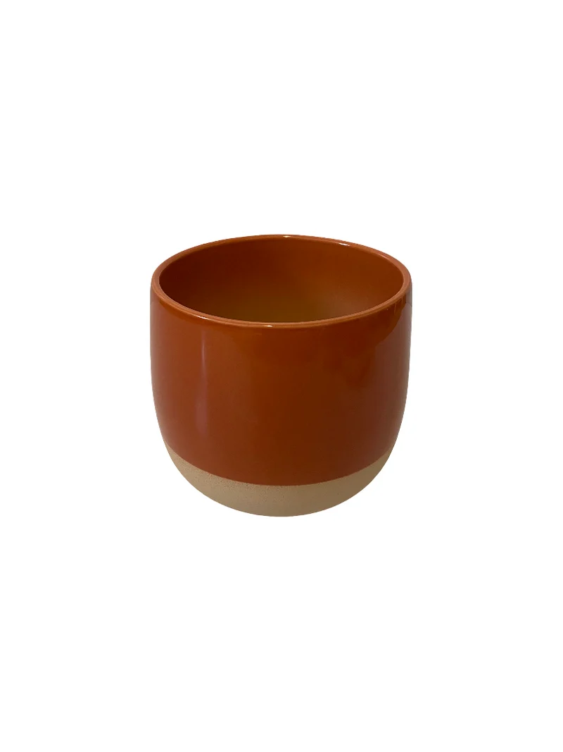 Sphere Smooth Flowerpot Terra 17cm