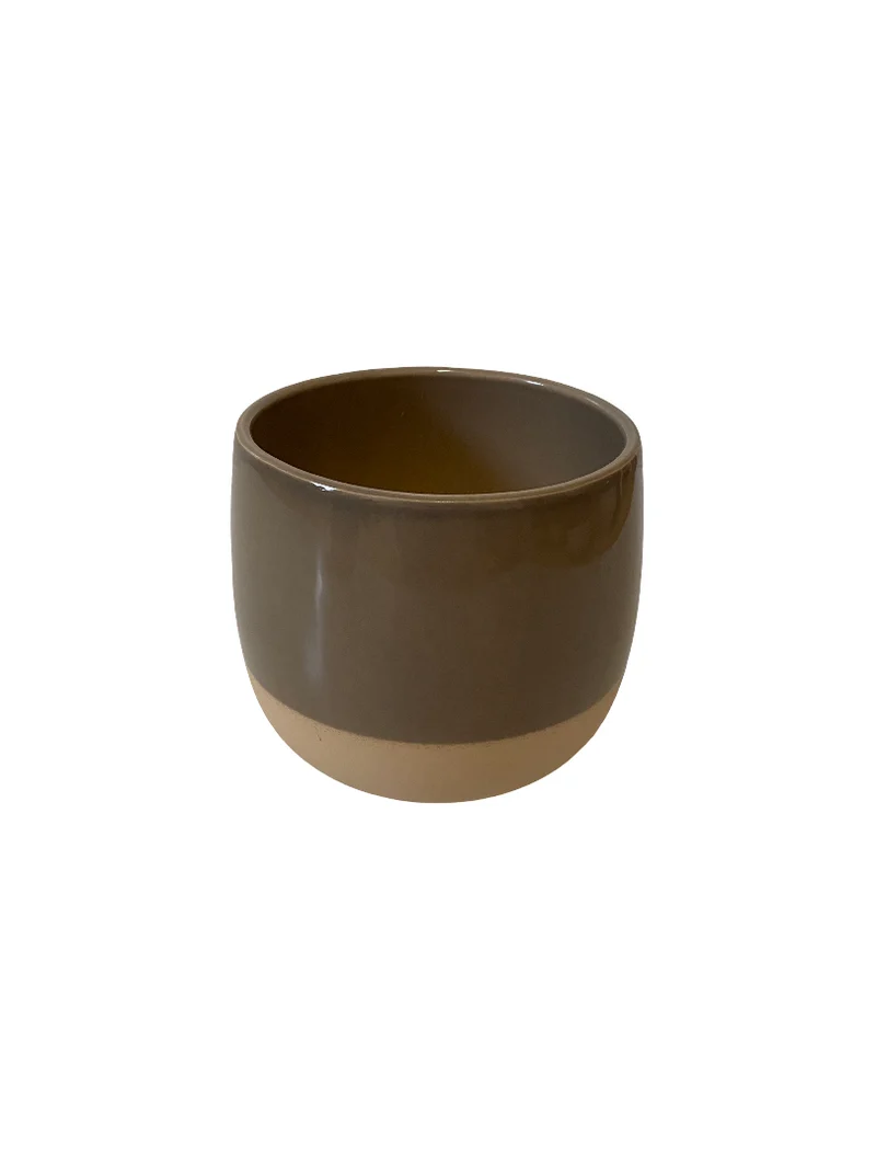 Sphere Smooth Flowerpot Urban grey 15cm