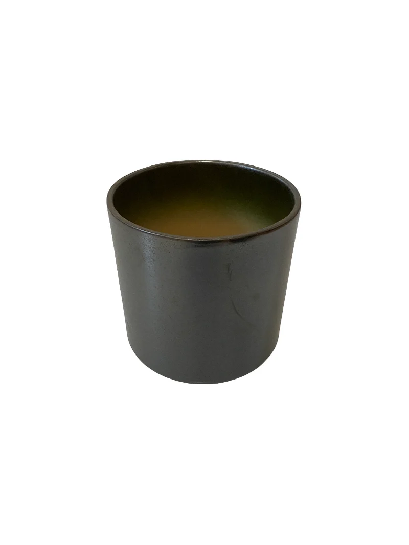 Cilinder Smooth Flowerpot Metaal 15cm