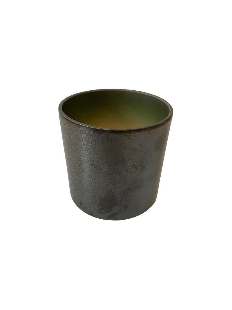 Cilinder Smooth Flowerpot Metaal 17cm
