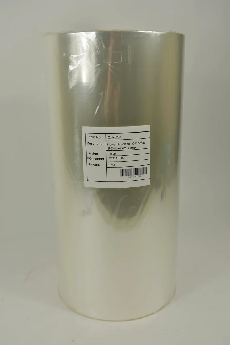 Rol folie 40cm x 1000mtr 25mu