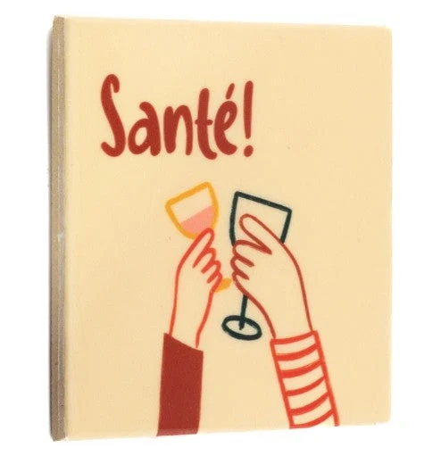 Tegeltje santé 10,5x10,5x0,5cm