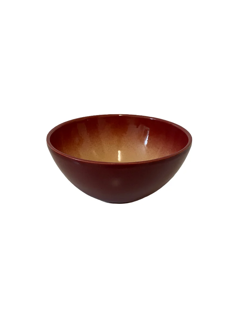 Rome Smooth Bowl Bordeaux 18cm