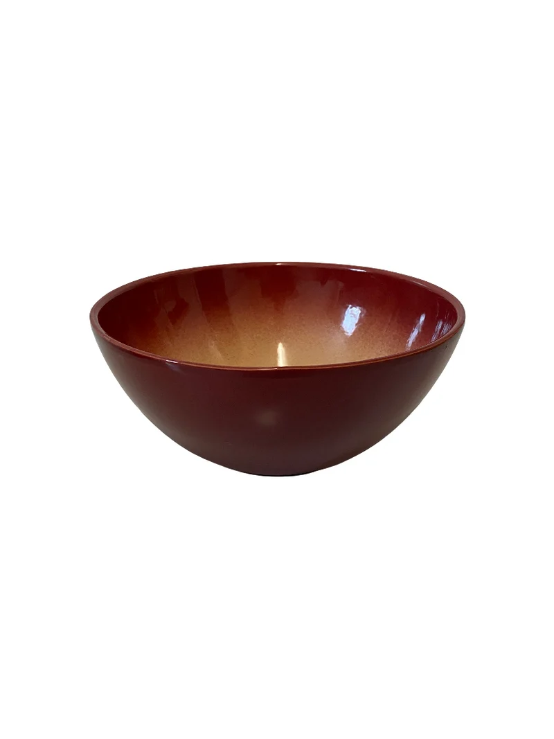 Rome Smooth Bowl Bordeaux 23cm