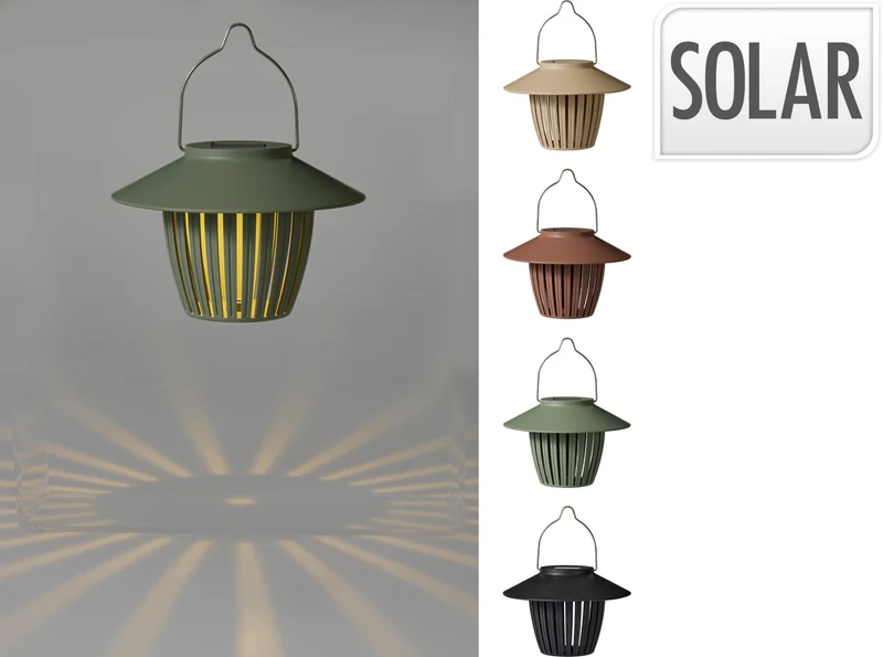 SOLARLAMP KUNSTSTOF PADDENSTOEL D8,5 H12CM 4 ASSORTIE
