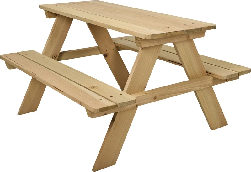 PICKNICK TAFEL KINDEREN 89x79x50 cm