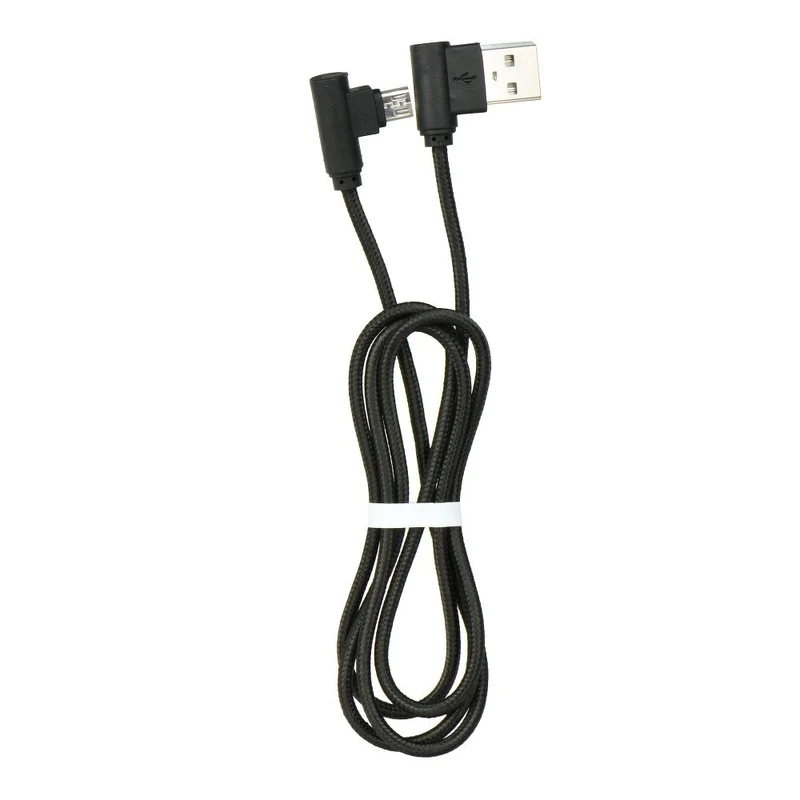 Micro usb kabel haaks - 1 meter - Nylon