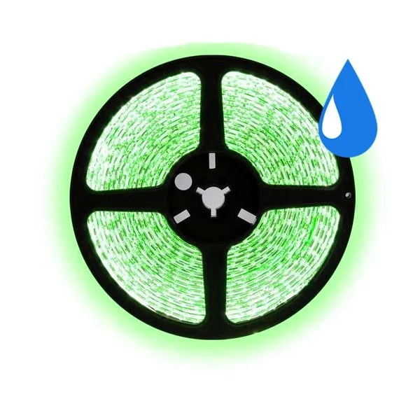 5 meter groen led strip - 120Leds/m - waterproof - IP67 - 2835