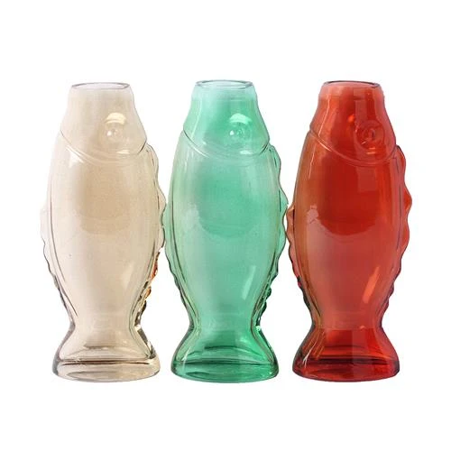 Vase Barra Glass 3 assorti 12x8x26cm