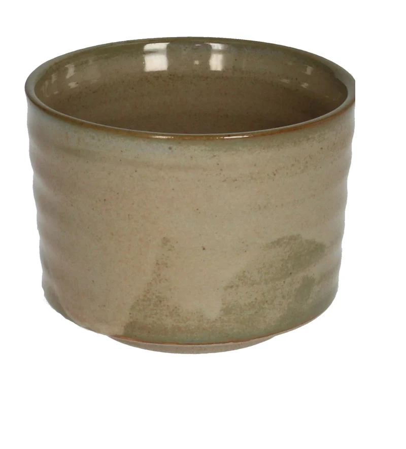 Planter Stoneware Grey 10x10x7.5cm