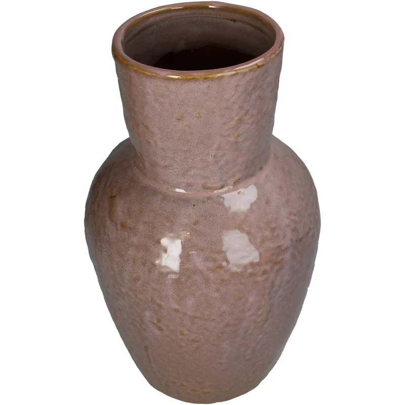 Vase Stoneware Old Pink 19.5x19.5x32cm