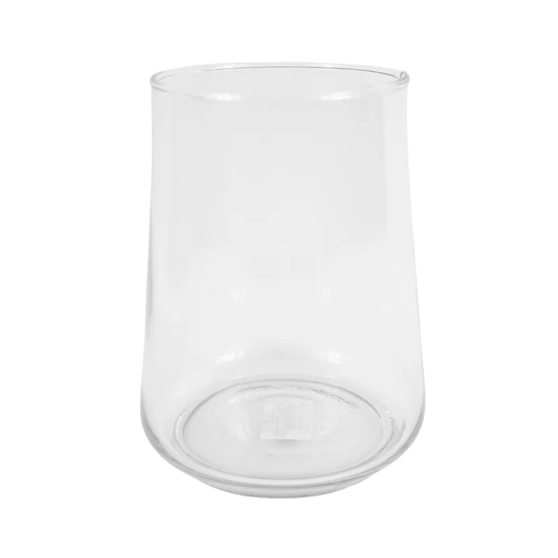 Vaas cilinder glas transparant D14 H18 cm