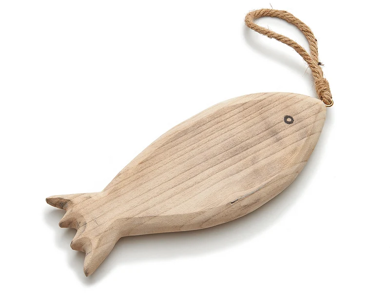 Paulownia fish 14x33cm