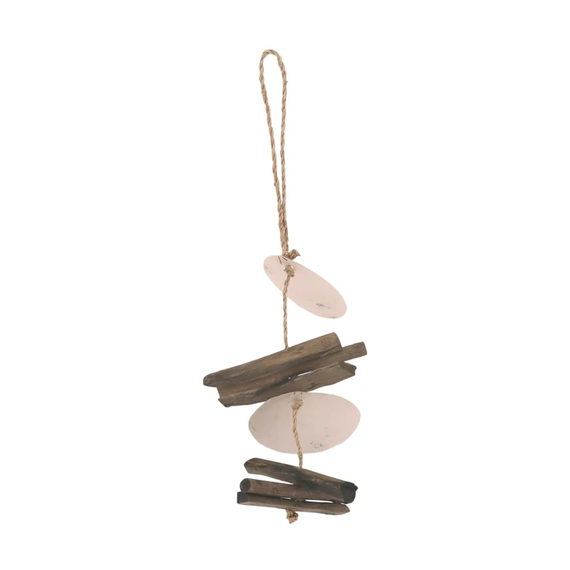 Hanger capiz nature 8x2x18cm Natural