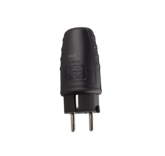 Stekker 230V Randaarde - IP44 - 3 x 1.5mm