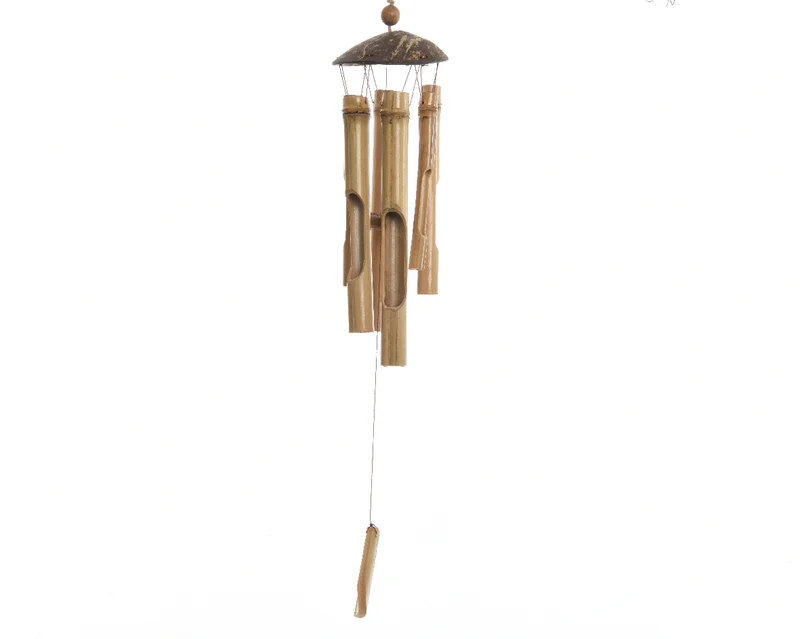 Windgong bamboe buiten naturel H.63cm D.10cm