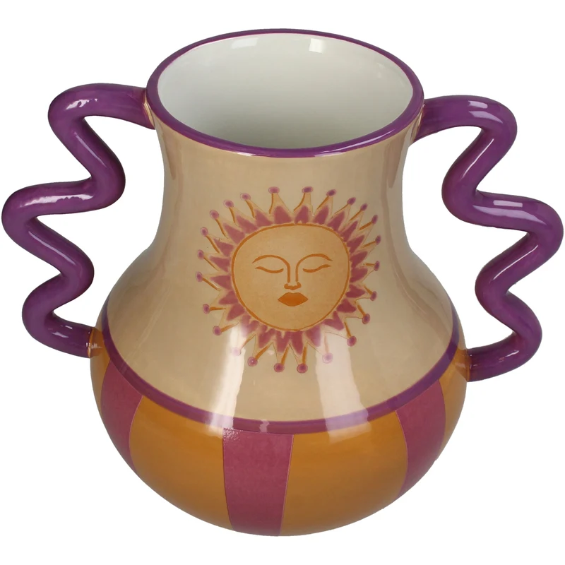 Vase Sun Dolomite Multi 25x17x21.8cm