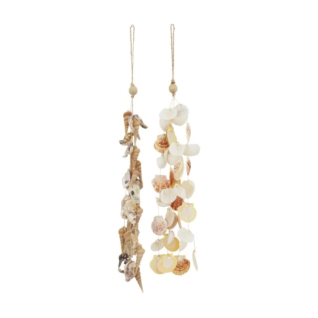 Garland shells nature 58x7x7cm Natural mix