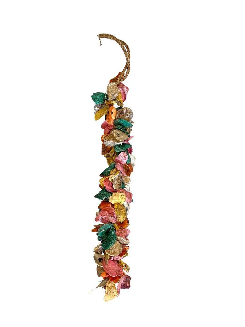Oyster shell garland mix color 80cm ±680gr