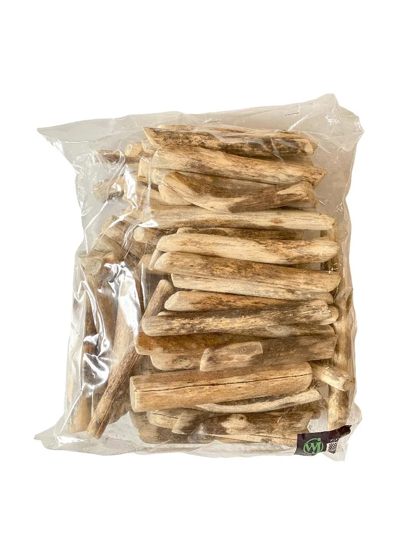 Tumbled wood 12-15cm naturel 1KG