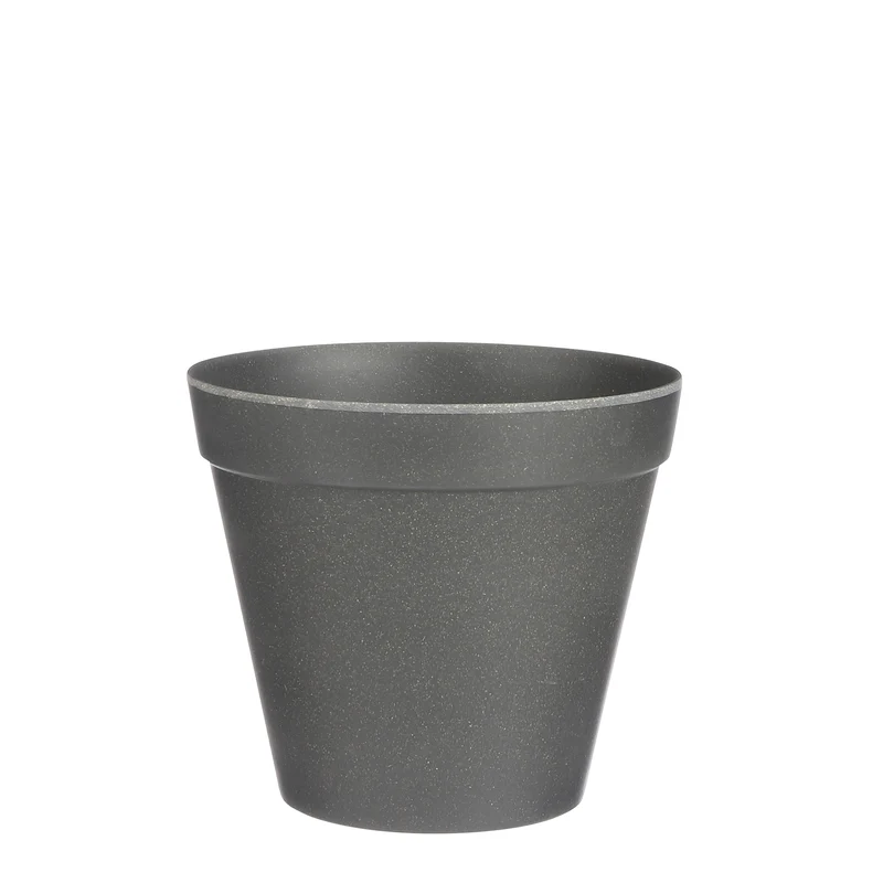 Orion pot rond d.grijs - h16,5xd19cm