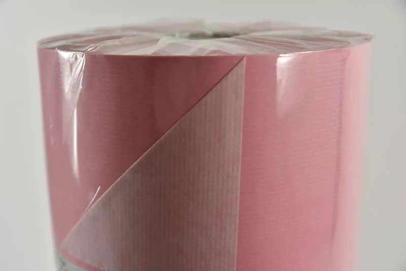 Pakpapier lichtroze 6 kg natuur witkraft 30 cm 50gr