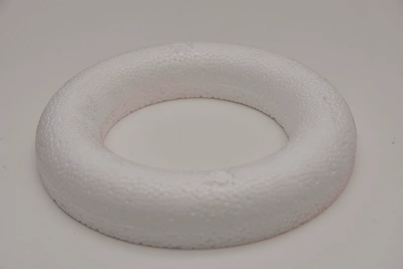 RING Ø 20 x 4 cm half rond styropor