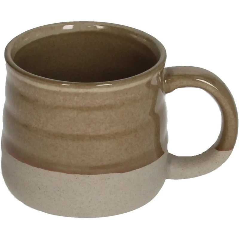 Mug Stoneware Ivory 10x7x7cm