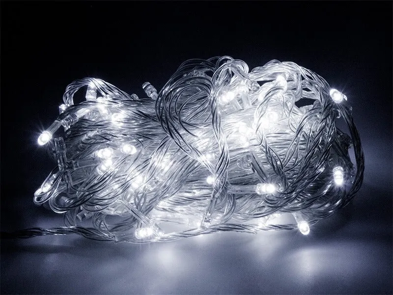 Kerstverlichting Koud Wit 22 Meter 300 LEDs - 8 Standen