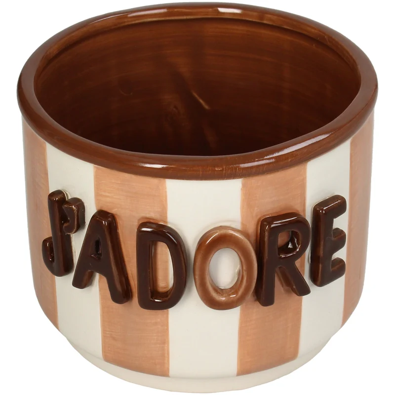 Planter J'Adore Dolomite Multi 14.2x14.2x11.5cm