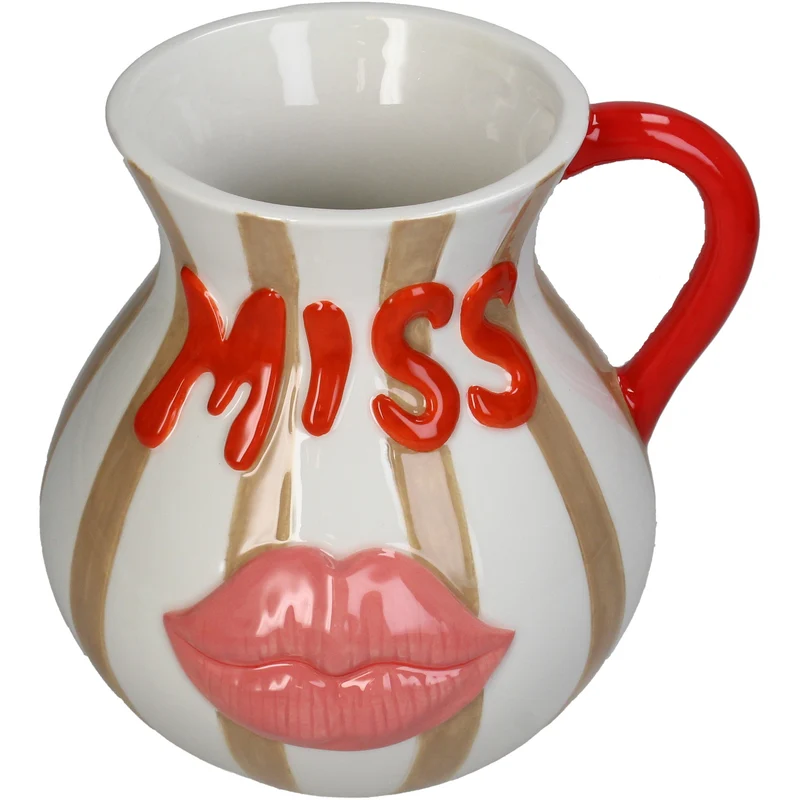 Vase Miss Dolomite Multi 16.7x18x17.6cm