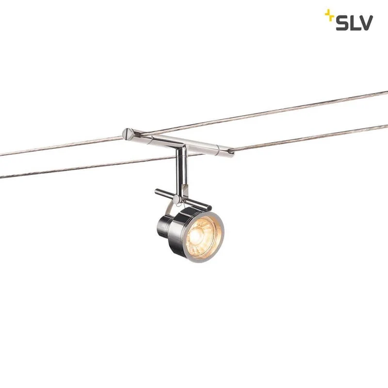 Saluna Seilleuchte für Tenseo 12V-Seilsystem QR-C51 Chrom