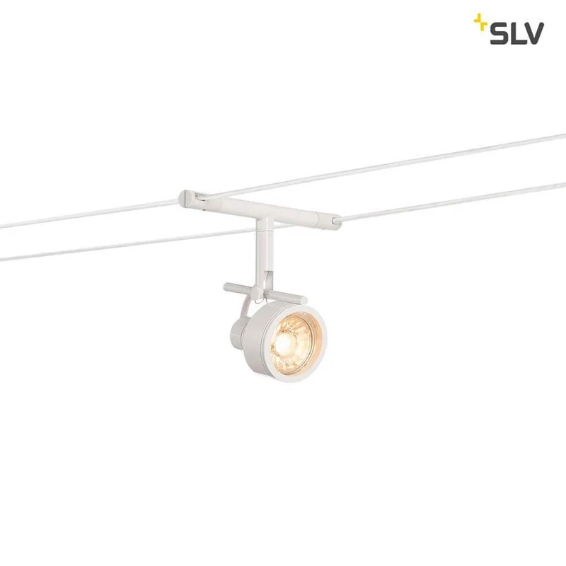 Saluna Seilleuchte für Tenseo 12V-Seilsystem QR-C51 Weiß