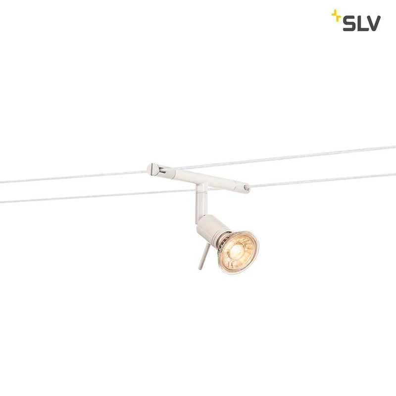 Syros Seilleuchte für Tenseo 12V-Seilsystem QR-C51 Weiß