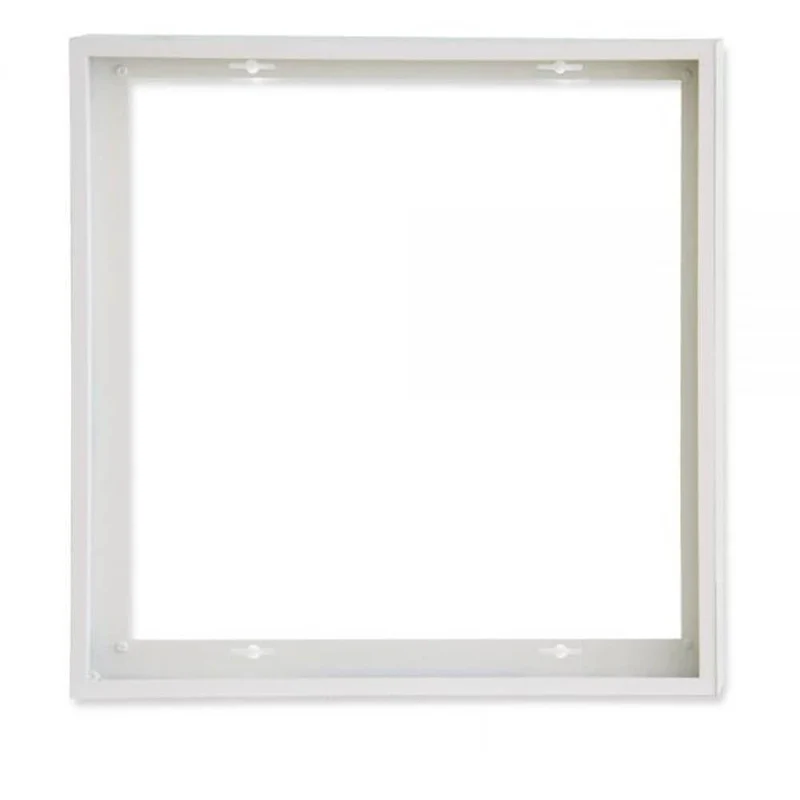 Aufbaurahmen Weiß für LED Panel 625