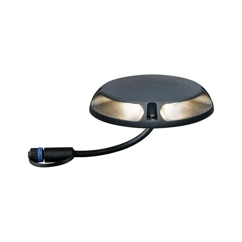LED Plug & Shine Aufbauleuchte IP67 24V 2x350lm 3000K Anthrazit
